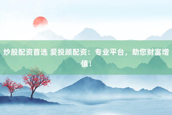 炒股配资首选 爱投顾配资:专业平台,助您财富增值!