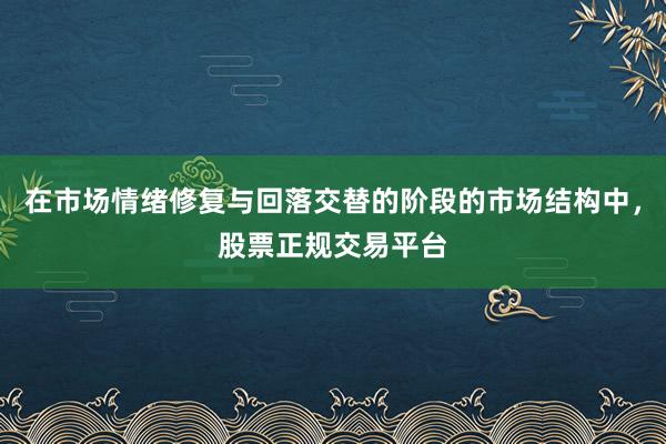 在市场情绪修复与回落交替的阶段的市场结构中，股票正规交易平台