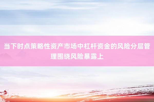 当下时点策略性资产市场中杠杆资金的风险分层管理围绕风险暴露上