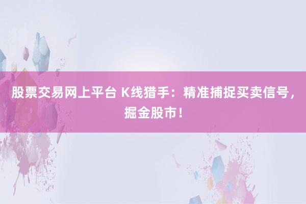 股票交易网上平台 K线猎手：精准捕捉买卖信号，掘金股市！